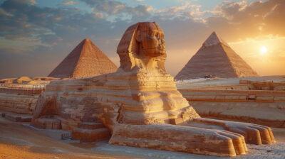 Пирамидите в Гиза и Сфинкса, Египет